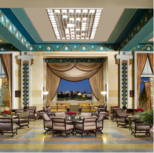 מלון המלך דוד - לובי - King David Hotel - Lobby