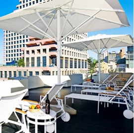 מרפסת  נוף - מלון בל - Balcony View - Bell Hotel